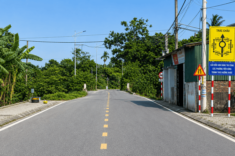 Tạm dừng lưu thông tuyến đường Đồng Lạc - Thành Đông
