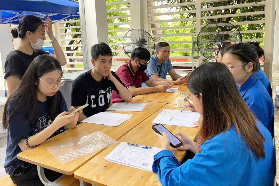 Thí sinh ở Hải Phòng nộp lệ phí xét tuyển đại học từ ngày 16/7 đến 17 giờ ngày 17/7