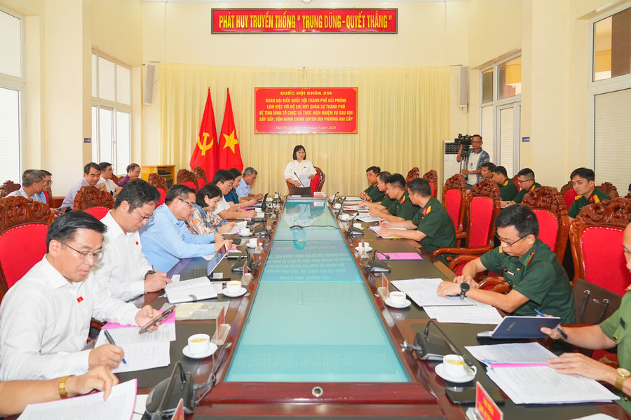 890 sĩ quan, quân nhân chuyên nghiệp được bố trí về Ban Chỉ huy quân sự cấp xã