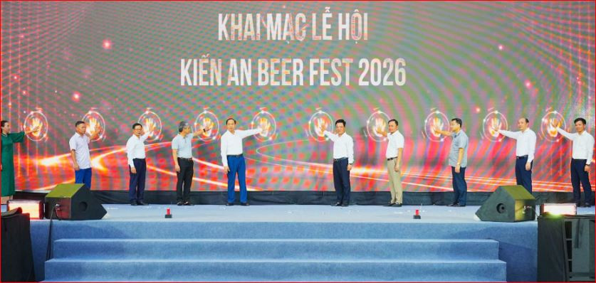 Around 7,000 visitors attend 2026 Kien An Beer Fest