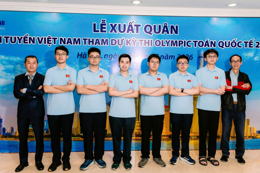 Việt Nam giành 6 huy chương tại Olympic Toán quốc tế 2026