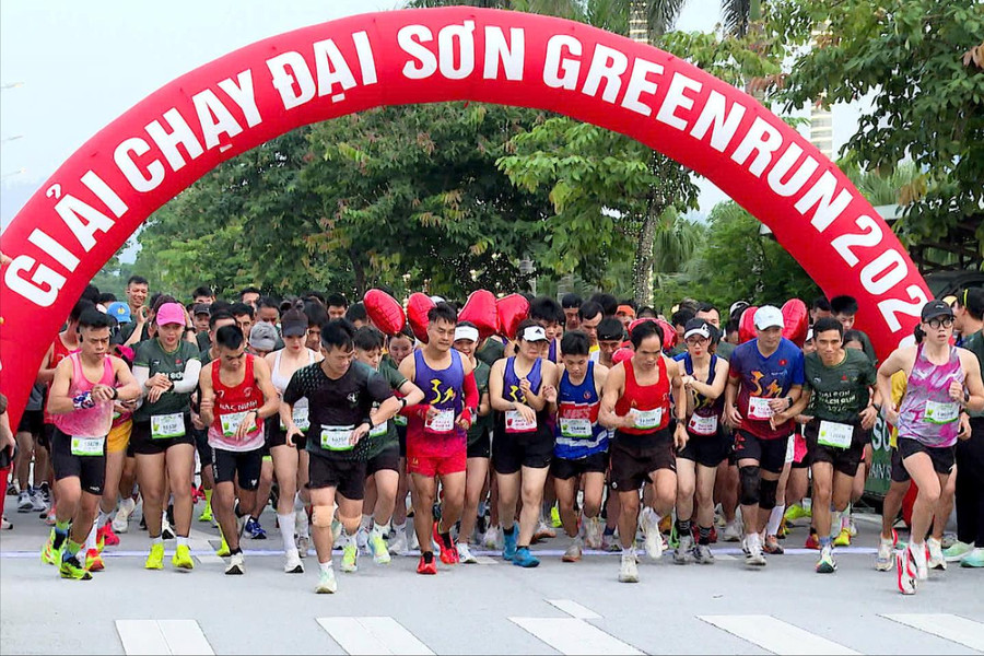 300 vận động viên tham gia Giải chạy Đại Sơn Green Run 2026