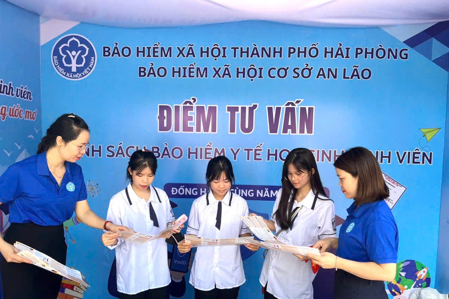 Hai Phong strives to maintain 100% health insurance coverage among students