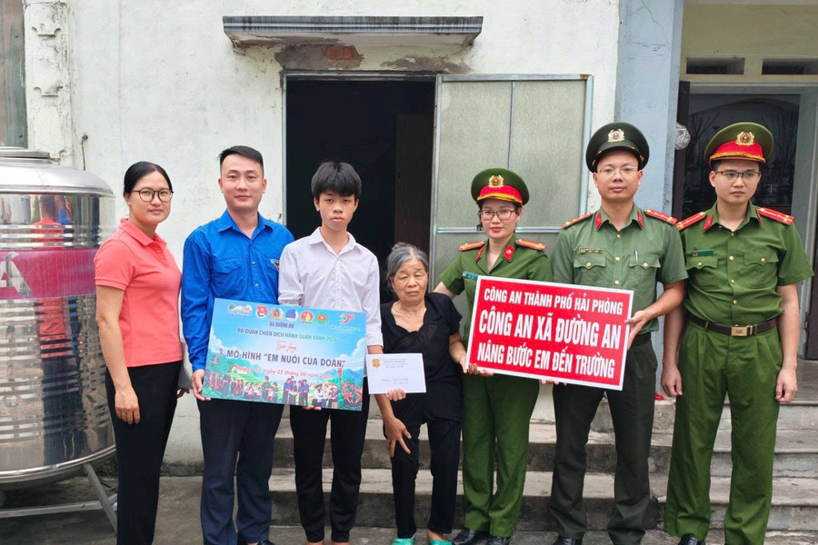 Mô hình 'Em nuôi của Đoàn' tiếp sức trẻ em vượt khó