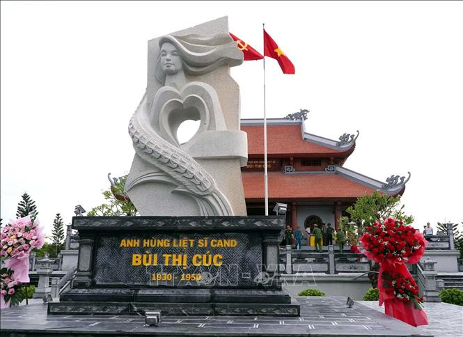 Khánh thành Khu lưu niệm Anh hùng liệt sĩ Công an nhân dân Bùi Thị Cúc