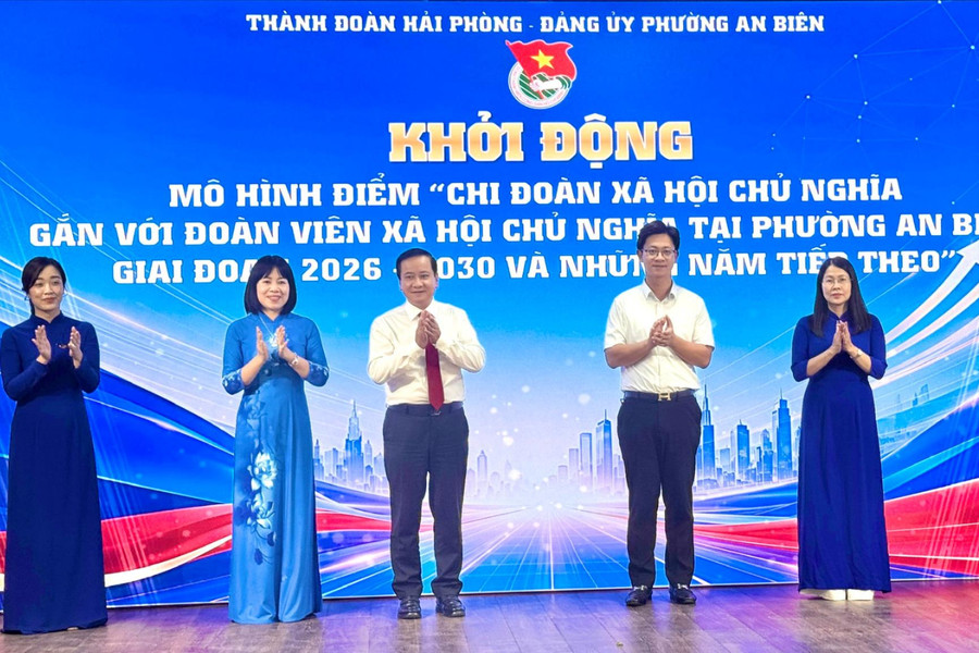 Thí điểm 'Chi đoàn xã hội chủ nghĩa' trên 4 khối đoàn viên tại An Biên