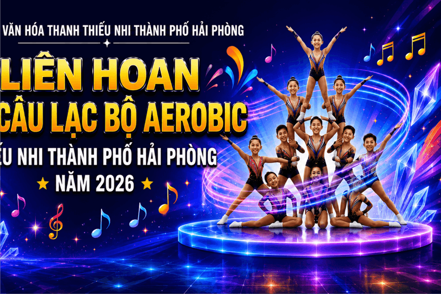Khởi động sân chơi Aerobic dành cho thiếu nhi Hải Phòng
