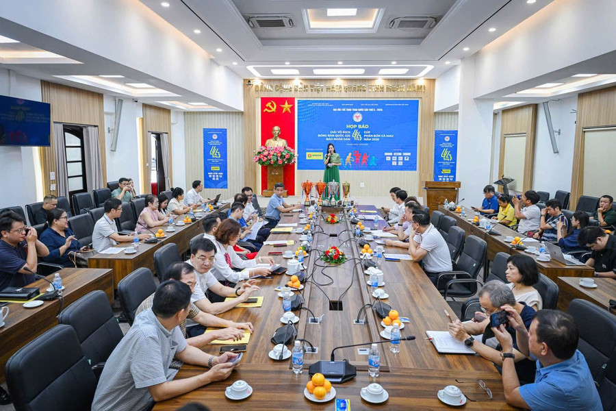 Giải bóng bàn quốc gia Báo Nhân Dân lần thứ 44 khởi tranh tại Hải Phòng từ 8/8
