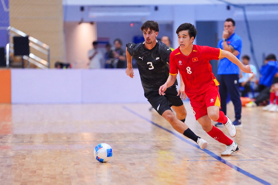 Đội tuyển futsal Việt Nam thắng đậm tại Giải giao hữu Vô địch châu lục 2026