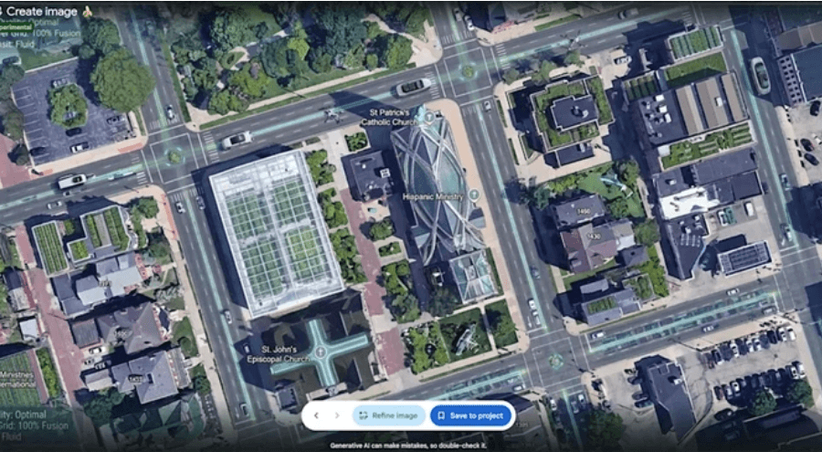 Google tạm dừng AI tạo ảnh trên Google Earth vì lo ảnh vệ tinh giả