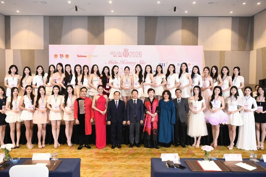 56 thí sinh vào chung khảo toàn quốc Hoa hậu Việt Nam 2026 diễn ra tại Hải Phòng