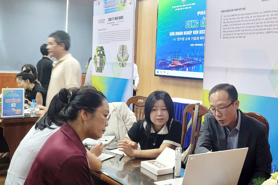 Thúc đẩy chuyển giao công nghệ qua kết nối KIST - Hải Phòng