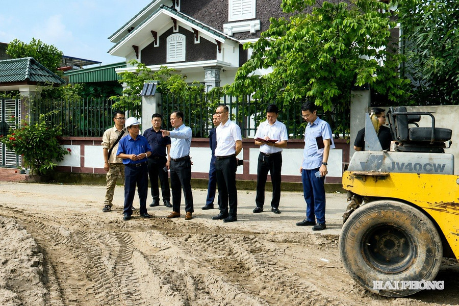 Đẩy nhanh tiến độ các dự án giao thông khu vực Kiến An
