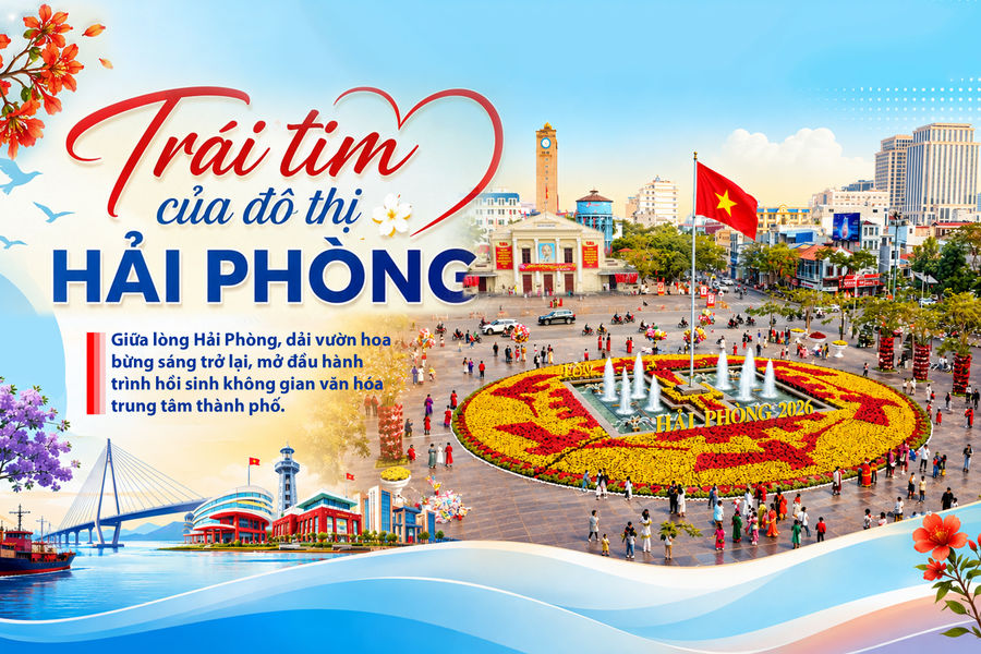 'Trái tim' của đô thị Hải Phòng
