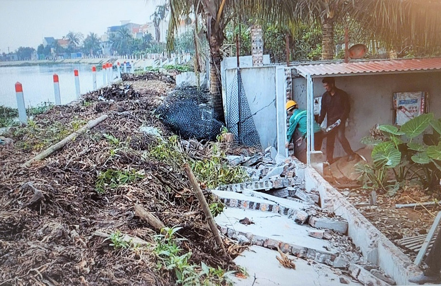 Hoàn thành xử lý 417 vụ vi phạm công trình thủy lợi