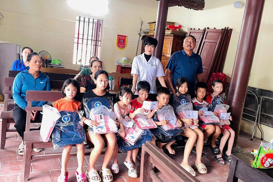 Dược sĩ Lương Thị Ngọc Thắm giàu lòng nhân ái