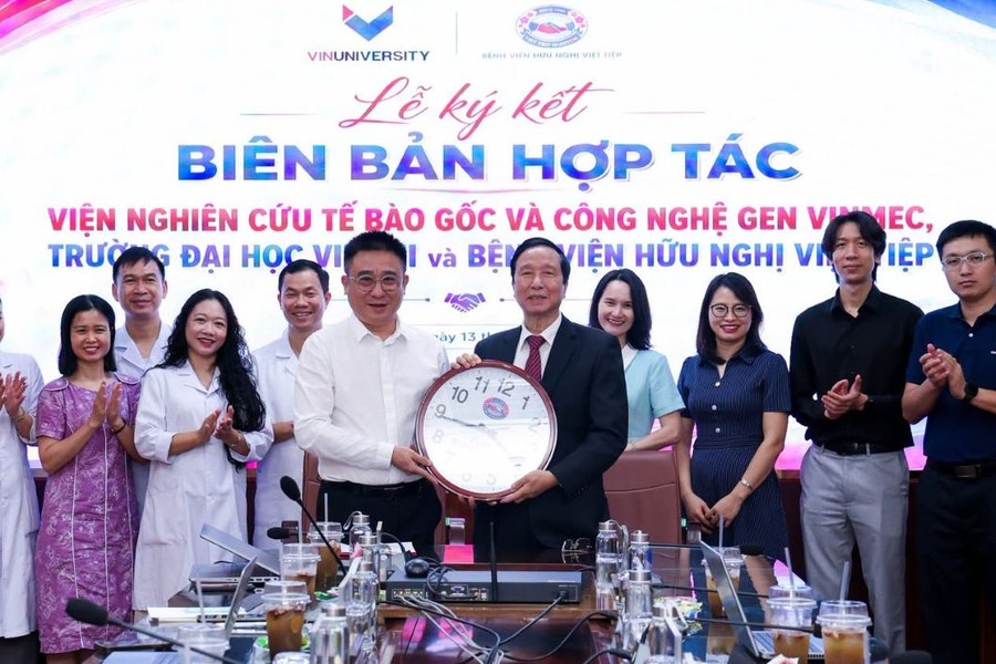 Mở hướng ứng dụng tế bào gốc, công nghệ gen vào điều trị tại Bệnh viện Việt Tiệp