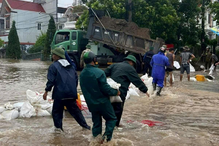 Trợ cấp hơn 300.000 mỗi ngày với người tham gia lực lượng xung kích phòng chống thiên tai cấp xã