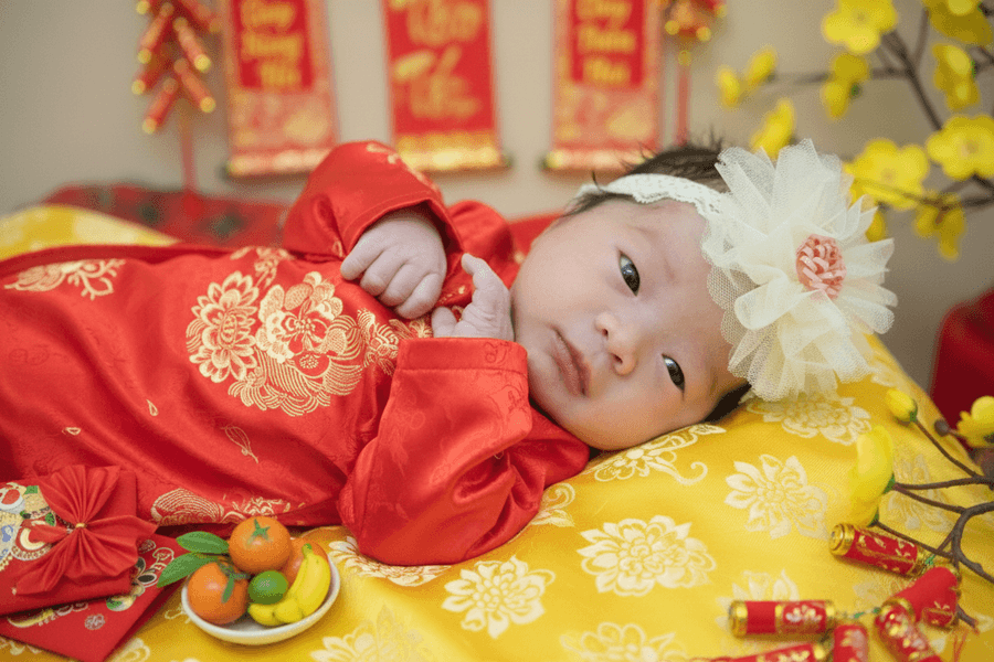 Lưu giữ khoảnh khắc đầu đời