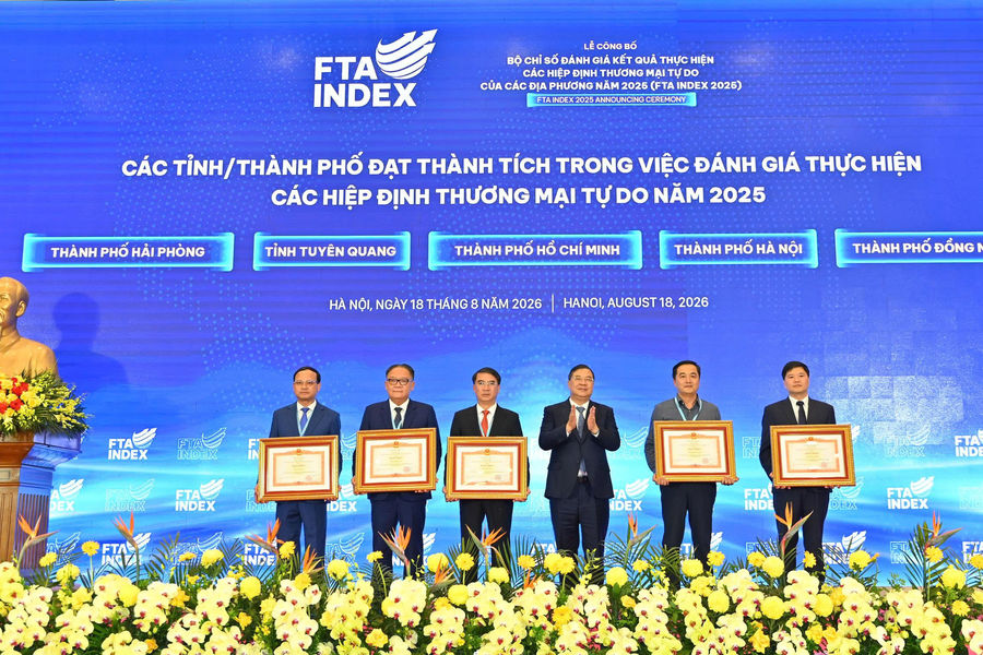 Hải Phòng dẫn đầu cả nước về FTA Index năm 2025