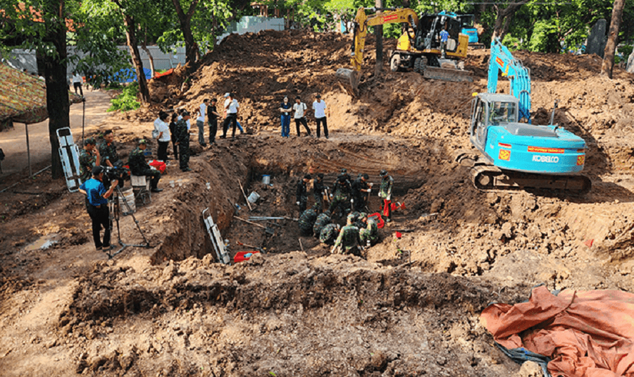Quy tập thêm 10 bộ hài cốt liệt sĩ tại Công viên Lê Thị Riêng