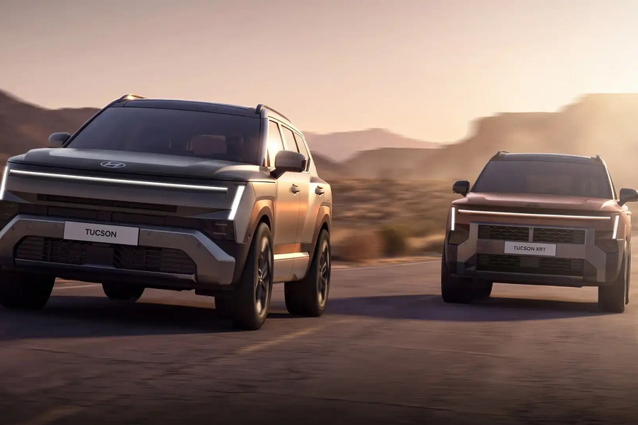 Hyundai Tucson 2027 thế hệ mới lộ diện