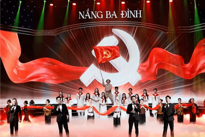 Chương trình nghệ thuật chính luận ‘Nắng Ba Đình’