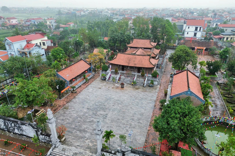 Đền thờ Khúc Thừa Dụ được công nhận là Điểm du lịch