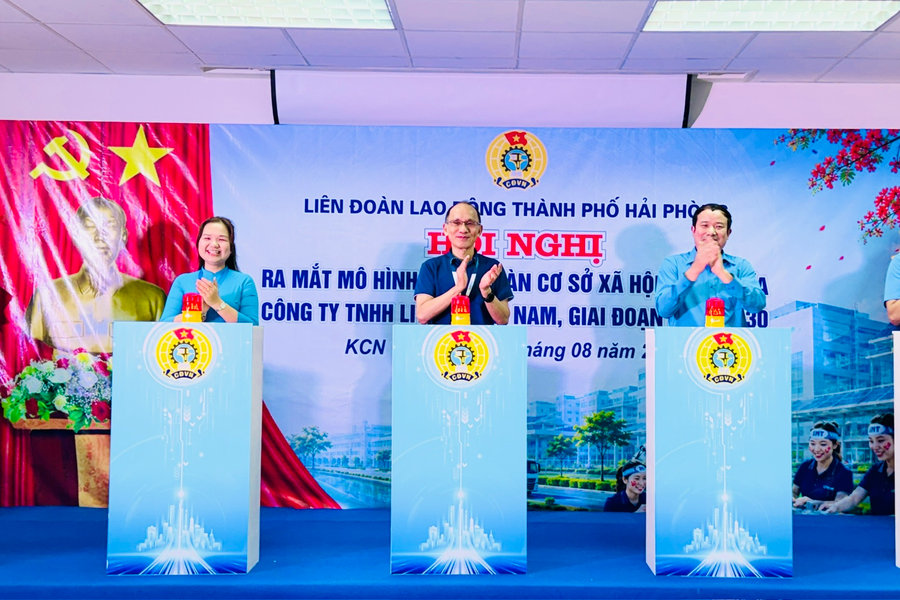 2 doanh nghiệp FDI ra mắt 'Công đoàn cơ sở xã hội chủ nghĩa'