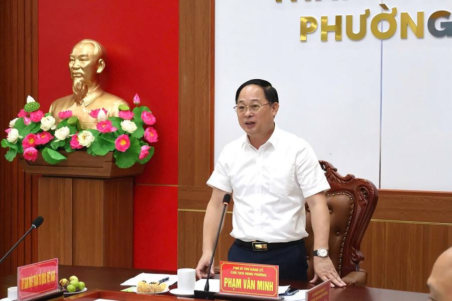 Phường Hưng Đạo tháo gỡ khó khăn cho doanh nghiệp, hợp tác xã, hộ kinh doanh