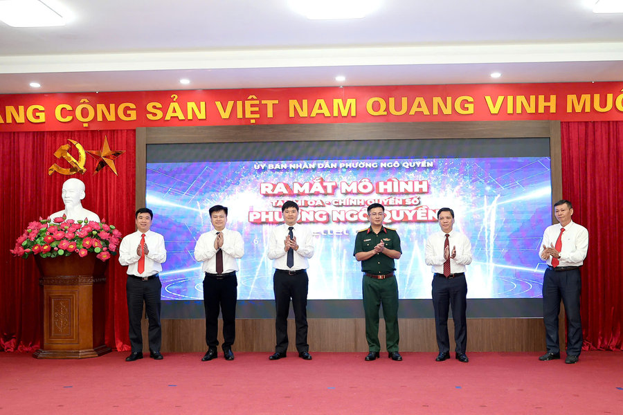 Ra mắt mô hình 'Tammi OA - Chính quyền số phường Ngô Quyền'