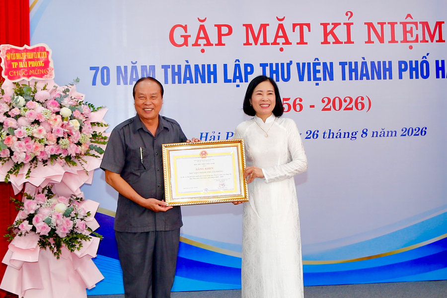 Thư viện thành phố Hải Phòng 70 năm gìn giữ và lan tỏa tri thức