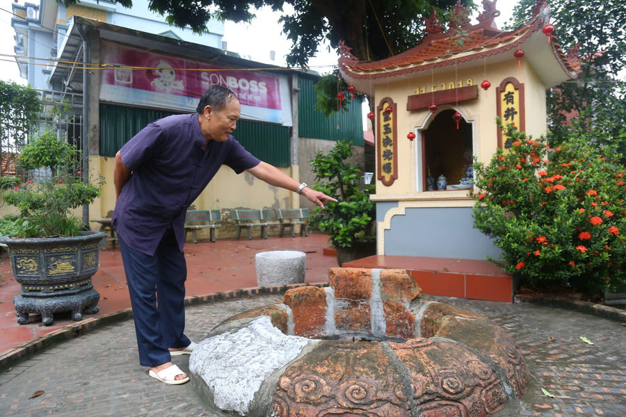 Độc đáo giếng cổ Ngọc Quyết