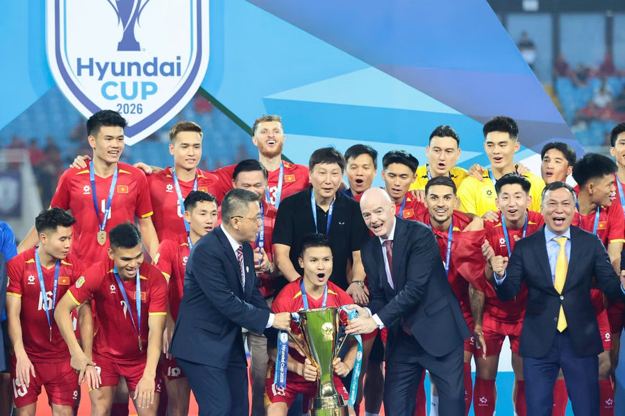 Việt Nam vượt qua Thái Lan, vô địch ASEAN Cup 2026