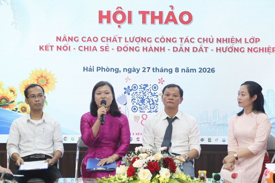 Nâng cao chất lượng công tác chủ nhiệm, đồng hành cùng học sinh trước năm học mới