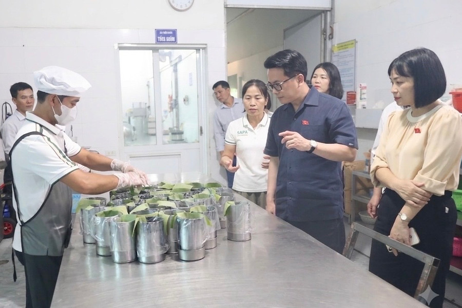 Giám sát thực hiện chính sách, pháp luật về an toàn thực phẩm tại xã Nam Sách