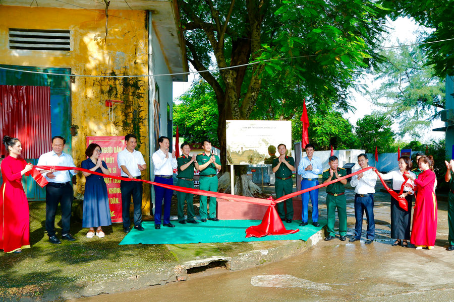 Gắn biển, tôn tạo Di tích trận địa pháo phòng không 37