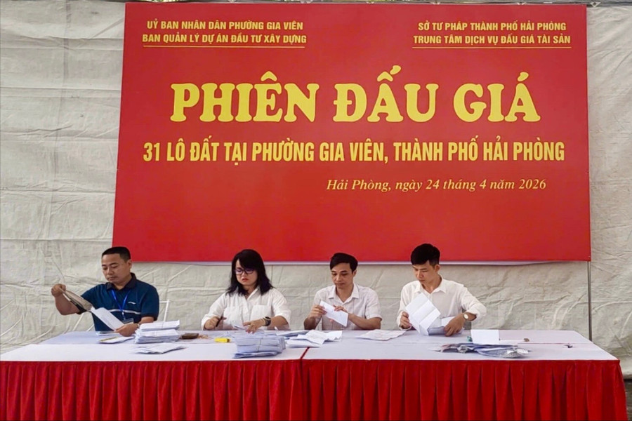 Đấu giá tài sản minh bạch góp phần khơi thông nguồn lực