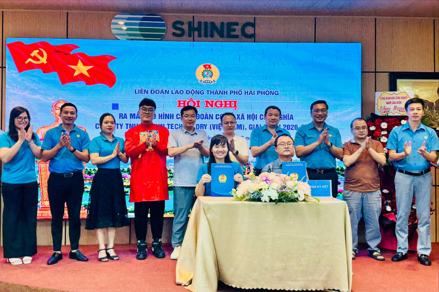 Thêm 3 doanh nghiệp FDI triển khai mô hình 'Công đoàn cơ sở xã hội chủ nghĩa'