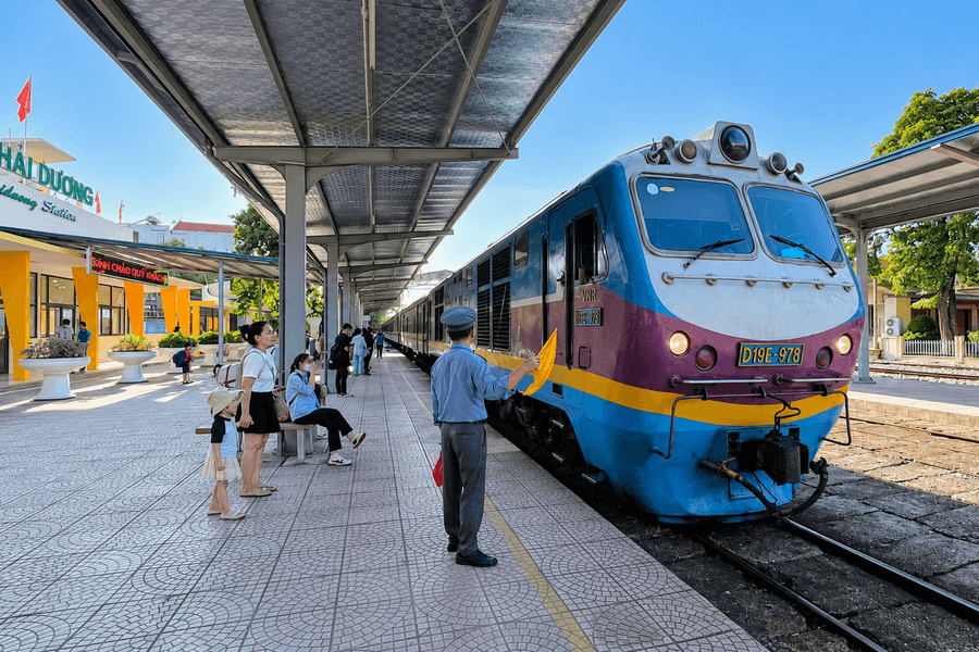 Lập thêm tàu HD2 từ ga Hải Dương đi Hà Nội dịp Quốc khánh