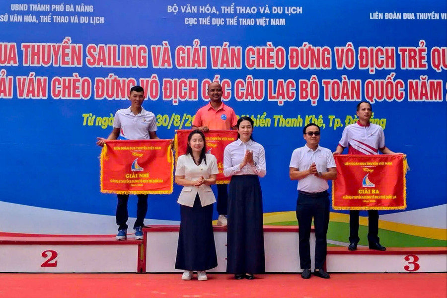 Hải Phòng xếp thứ 3 toàn đoàn Giải đua thuyền Sailing năm 2026