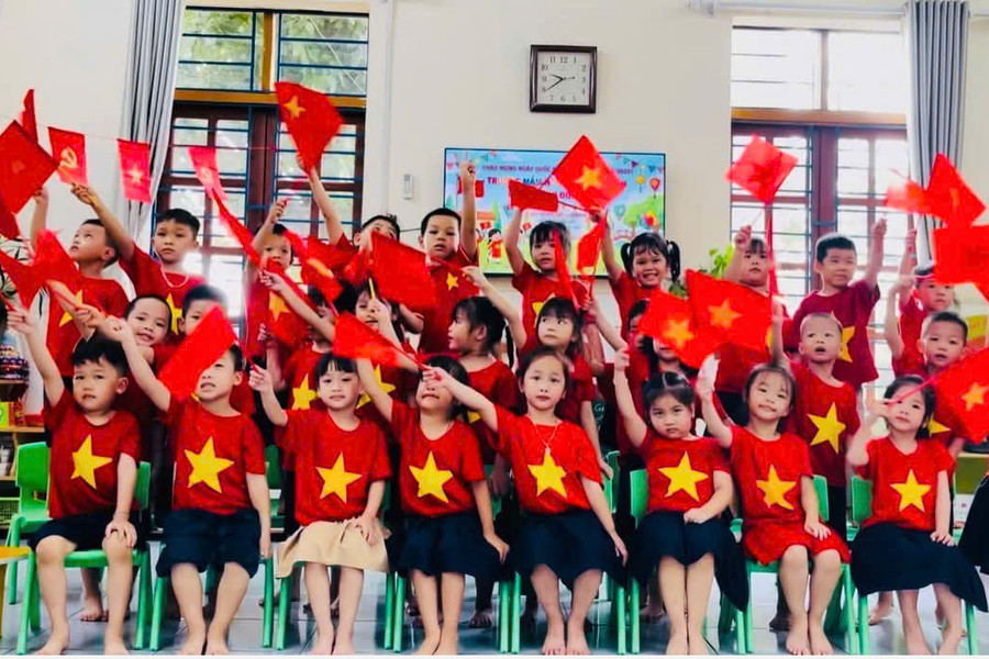 Năm học mới ở các trường sáp nhập