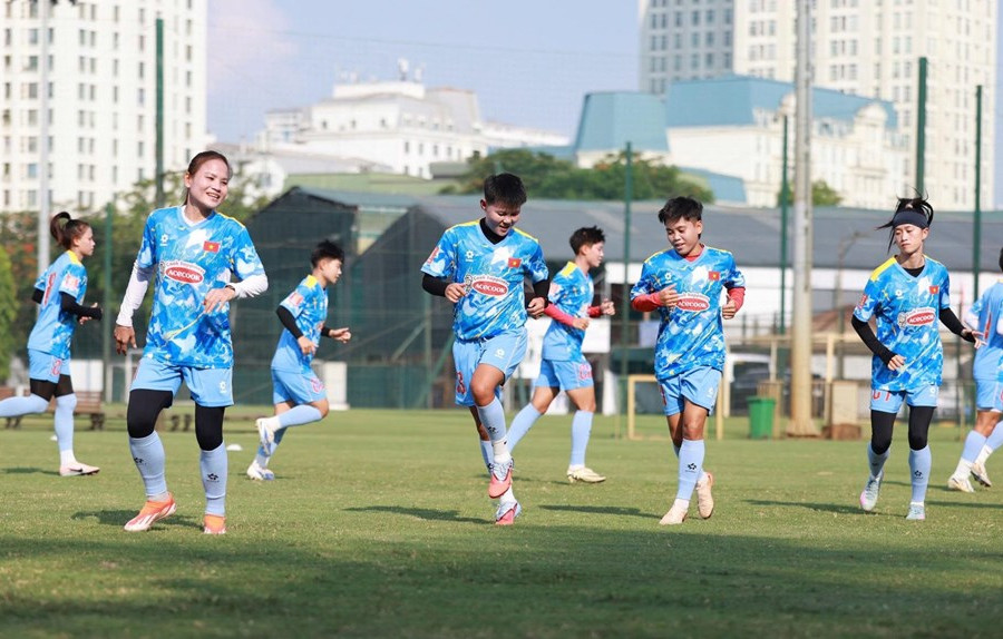 Đội tuyển nữ Việt Nam tăng tốc chuẩn bị cho ASIAD 2026