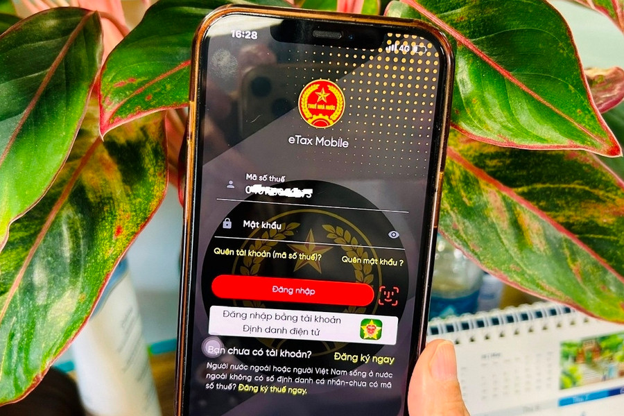 Cách nộp thuế sử dụng đất phi nông nghiệp trên eTax Mobile
