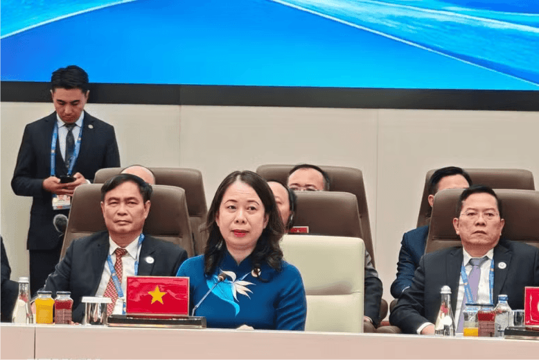 Phó Chủ tịch nước Võ Thị Ánh Xuân dự Hội nghị thượng đỉnh SCO mở rộng