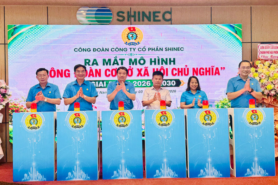 Hải Phòng ra mắt thêm 3 mô hình 'Công đoàn cơ sở xã hội chủ nghĩa'