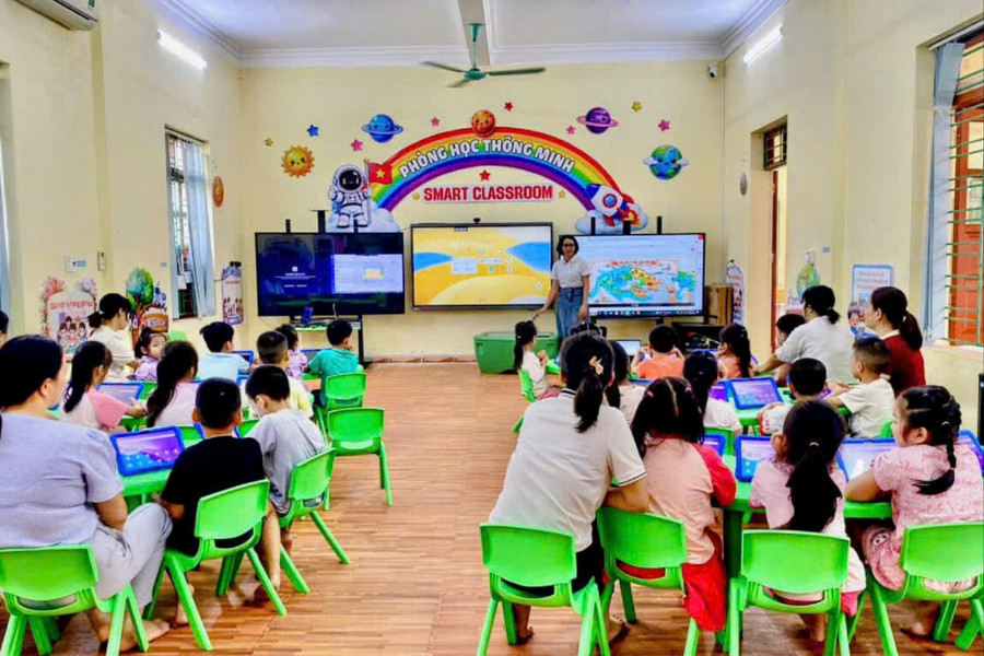 Đầu tư phòng học thông minh, thúc đẩy ứng dụng AI