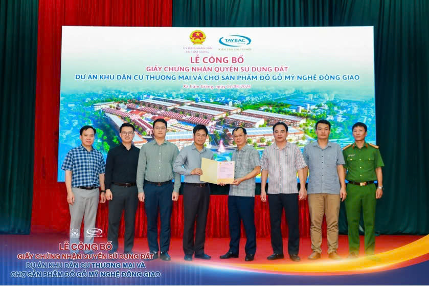 Tây Bắc Group: Từ dấu mốc pháp lý đến kiến tạo sức sống mới tại Đông Giao