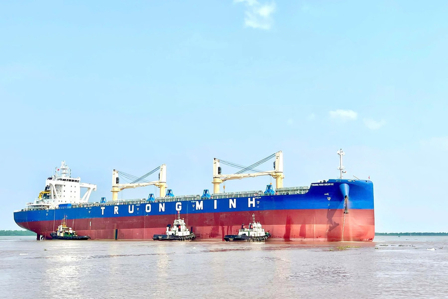 Largest Vietnamese-built 65,000-DWT cargo ship handed over