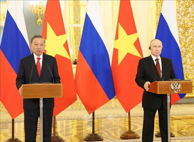 Củng cố hơn nữa quan hệ Đối tác chiến lược toàn diện Việt Nam - Nga trong giai đoạn mới